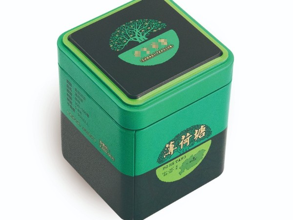 70*70*87mm马口铁方形茶叶食品包装千亿体育app 礼品茶叶金属包装铁盒